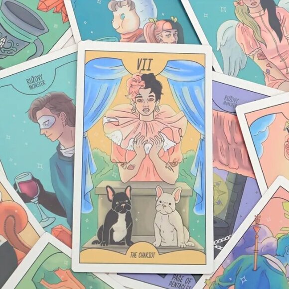 Crybaby Tarot Oracle Cards Pastels 78 Cards NWT - Picture 4 of 5